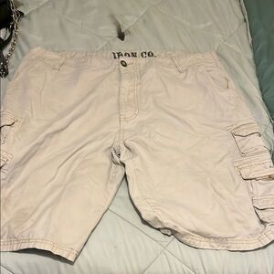 Men's Tan Cargo Shorts